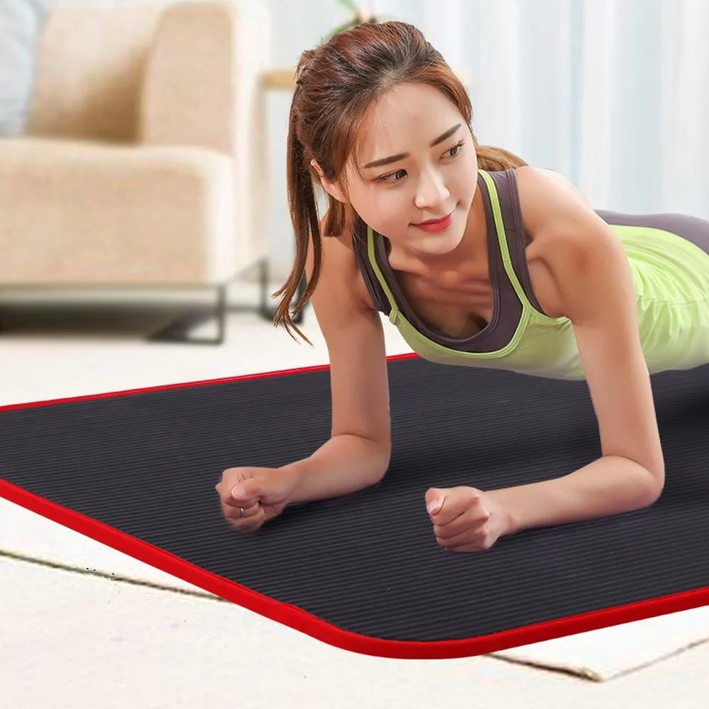 10mm Non-slip Anti-Tear Yoga Mat Thick Fitness