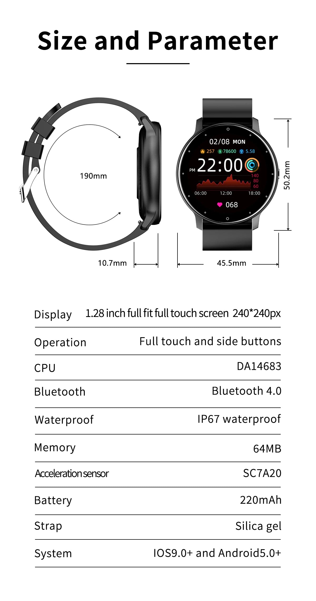LIGE 2026 Smart Watch