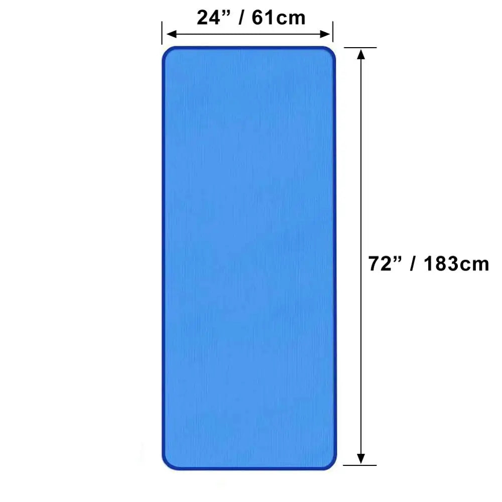 10mm Non-slip Anti-Tear Yoga Mat Thick Fitness