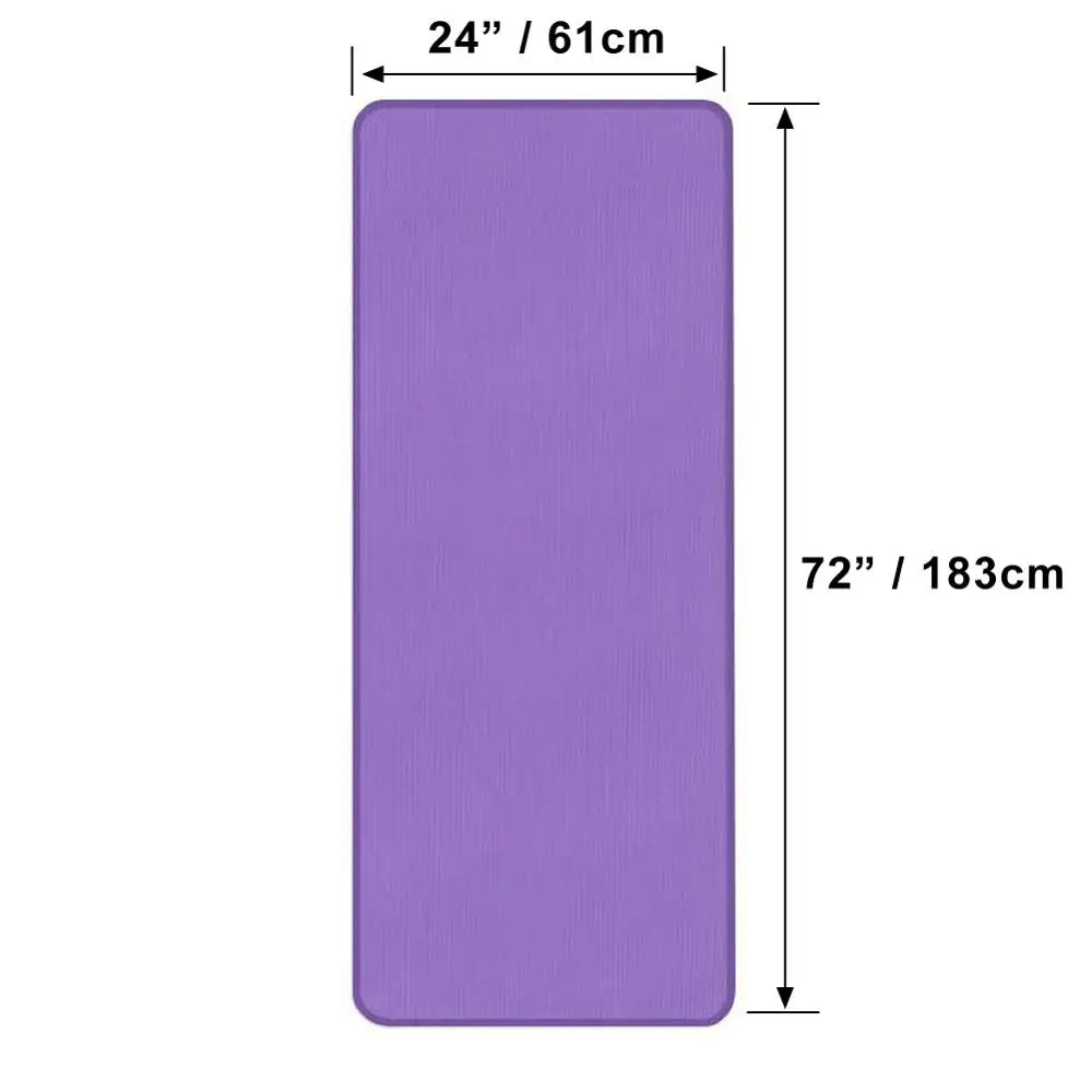 10mm Non-slip Anti-Tear Yoga Mat Thick Fitness