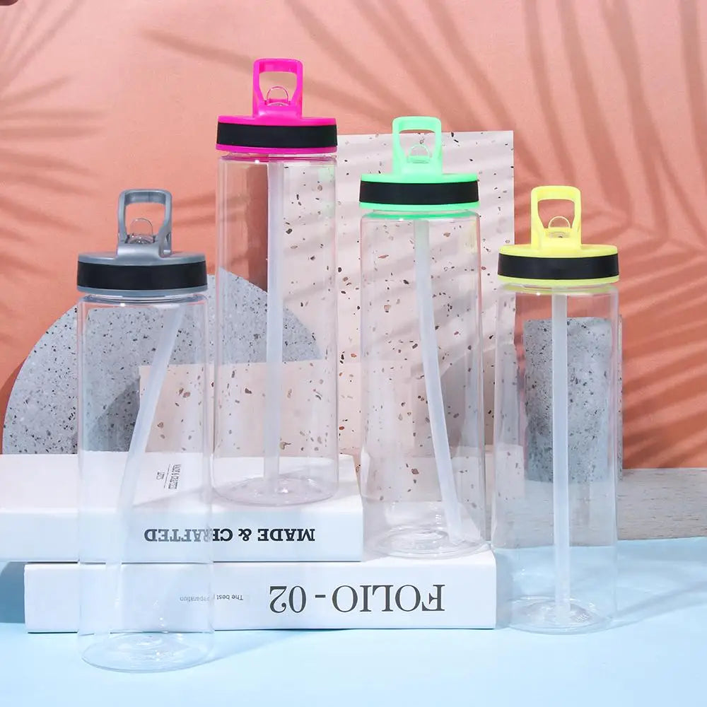 Water Bottle with Straw