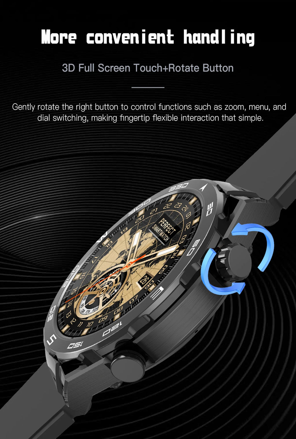 Smart Watch for Men Women Outdoor Activities