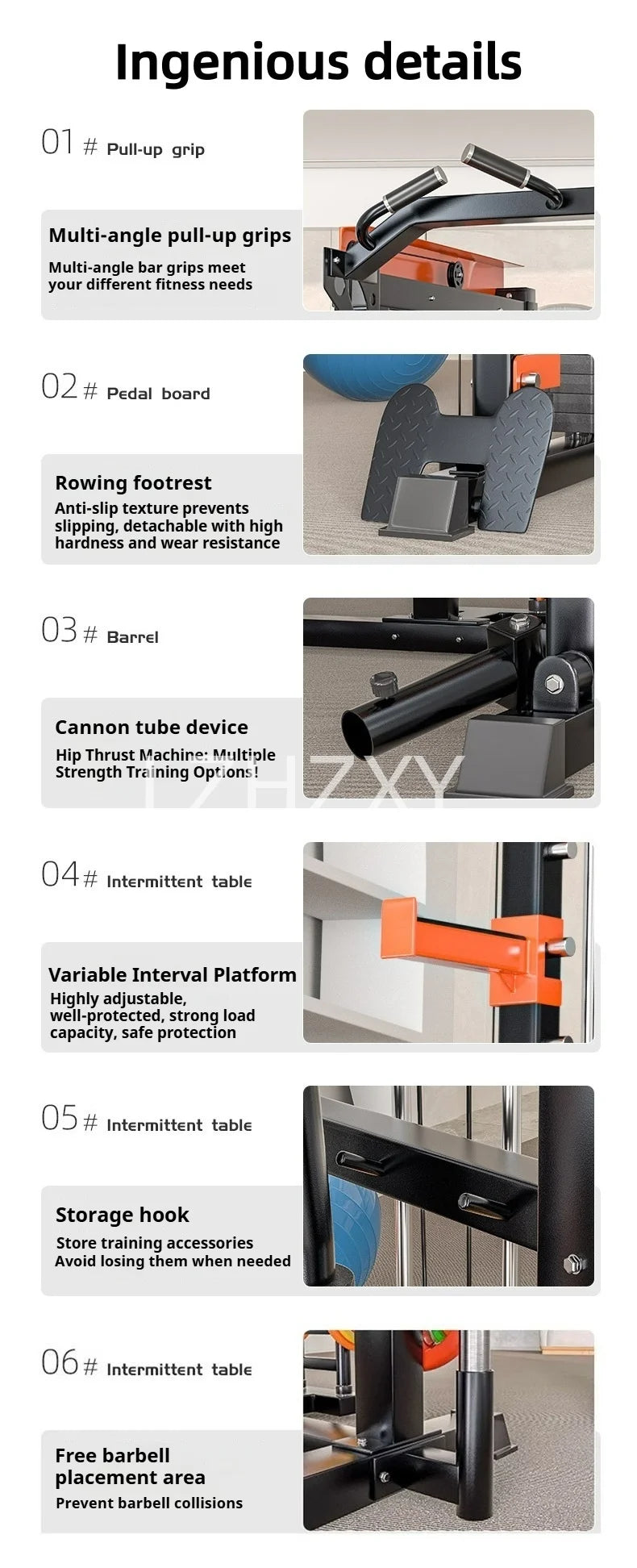 Multi-functional Training Large Fitness Equipment