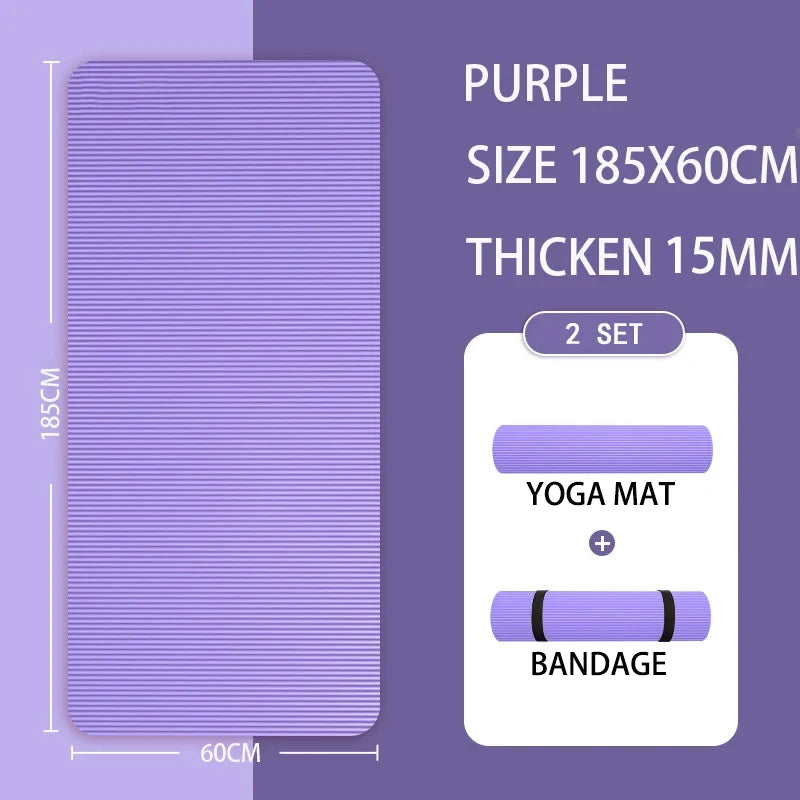 Yoga Mat Thickness of 20mm Anti Slip