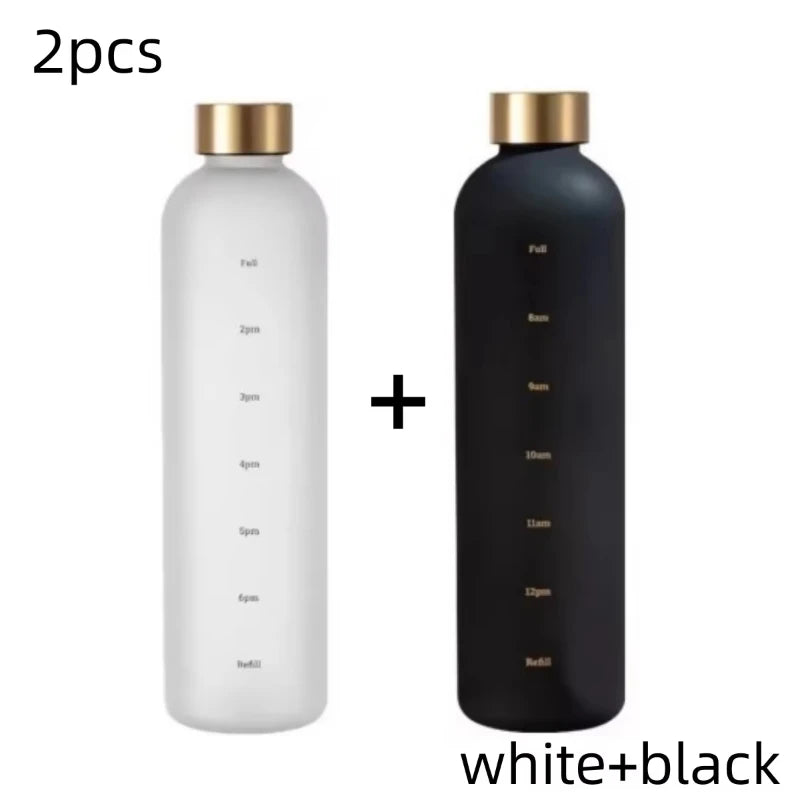Water Bottle With Time Marker