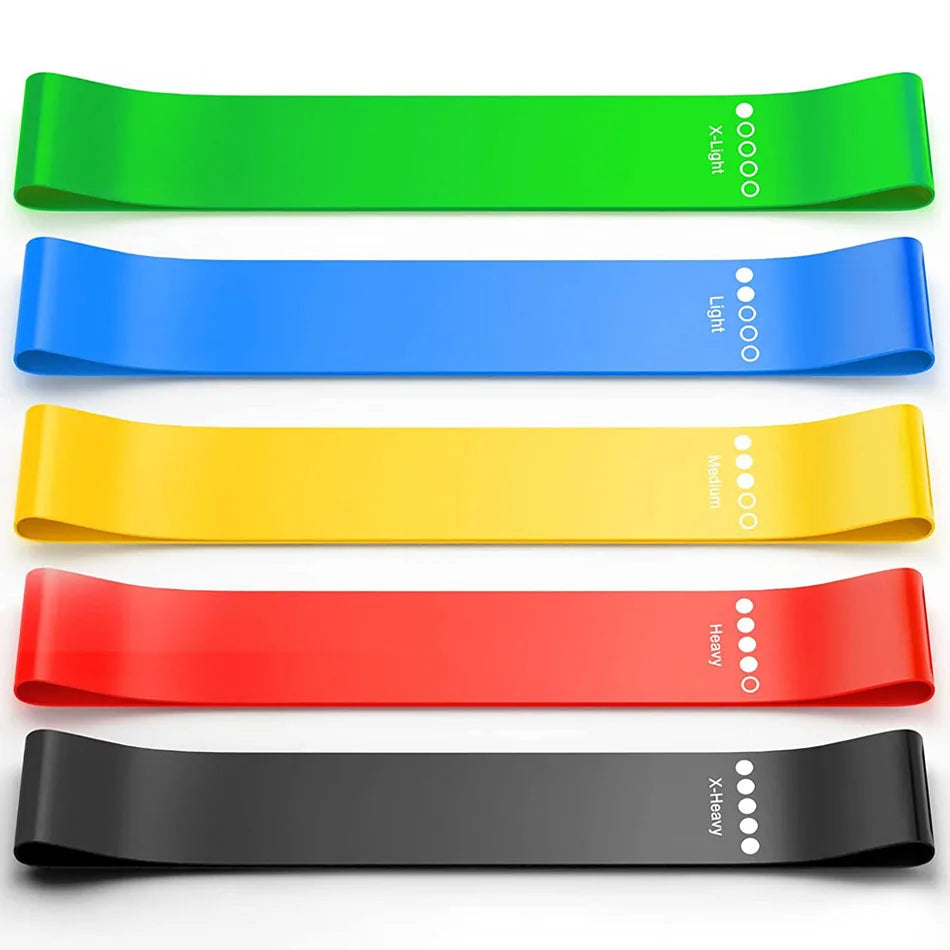 WOSWEIR-Training Resistance Bands Yoga Gym Fitness Gum Pull Up Assist Rubber Band Crossfit Exercise Home Workout Equipment