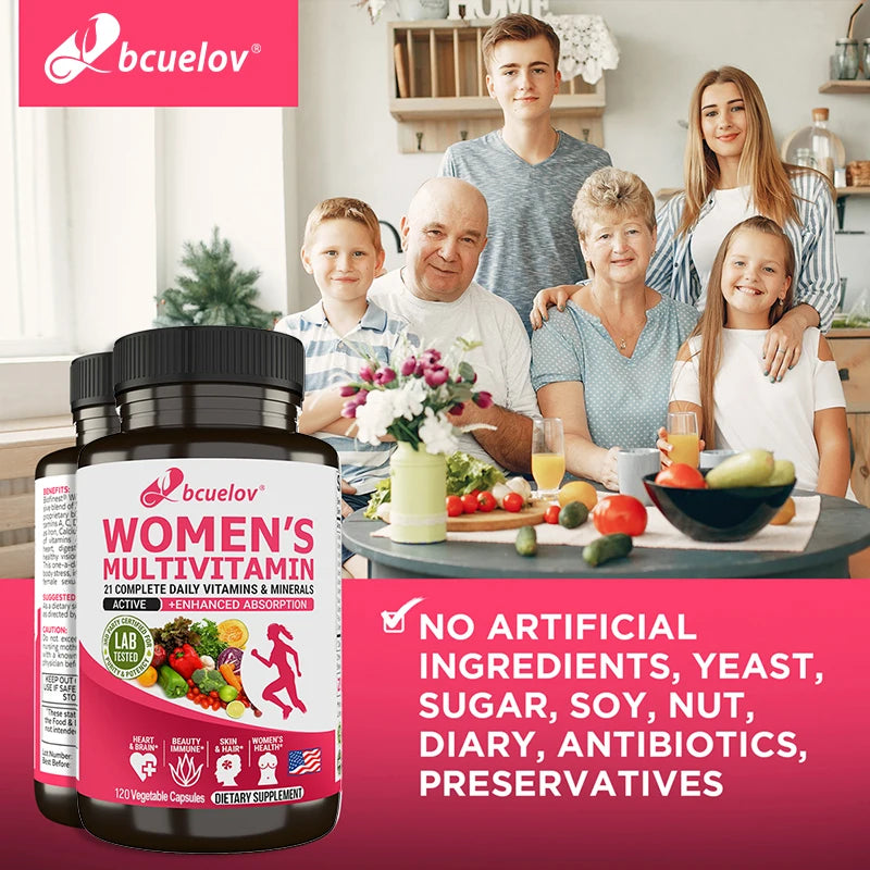 Women's Multivitamin   Magnesium Biotin Calcium Zinc