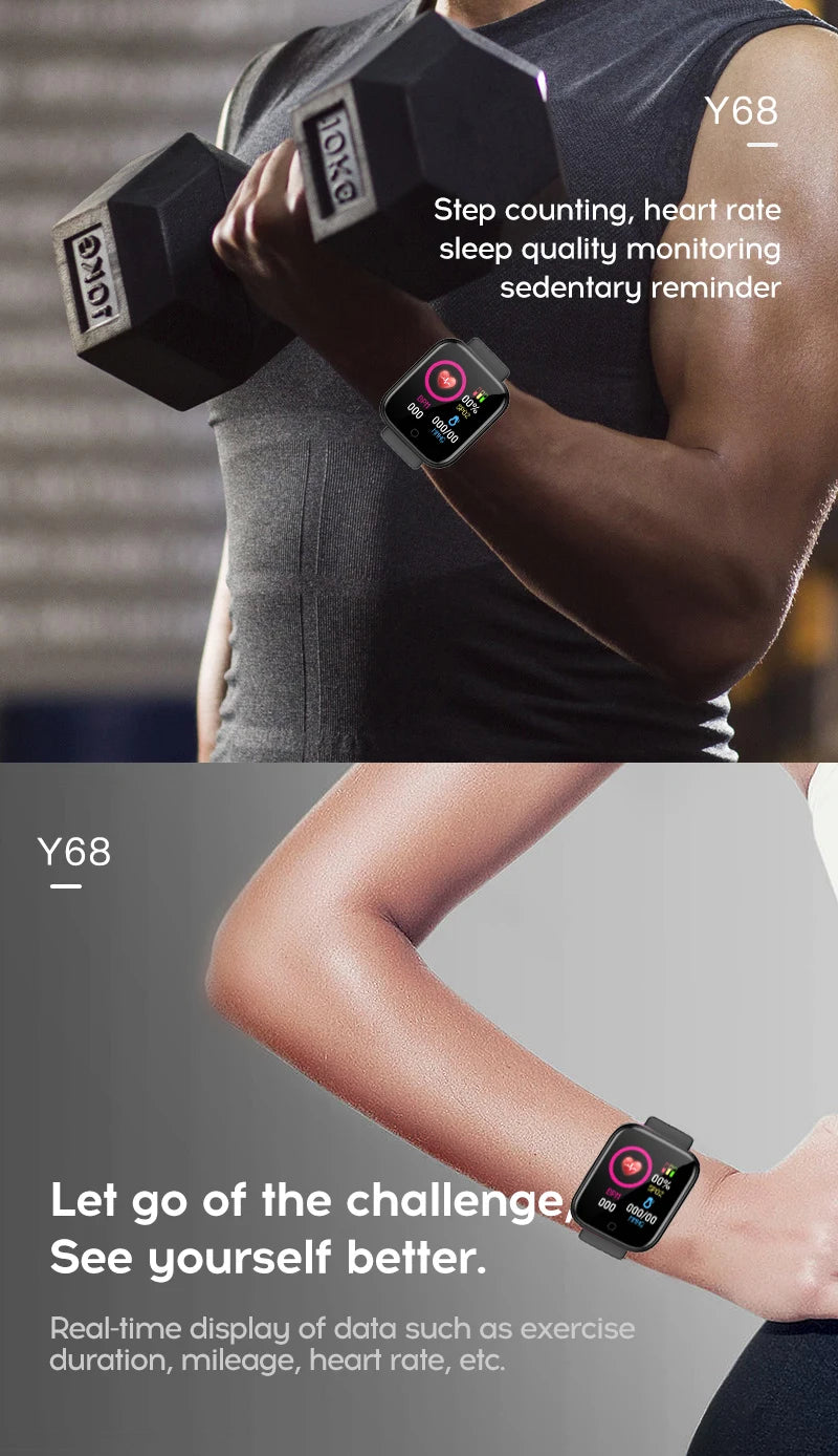 Smart Watch For Women Men Wristwatch