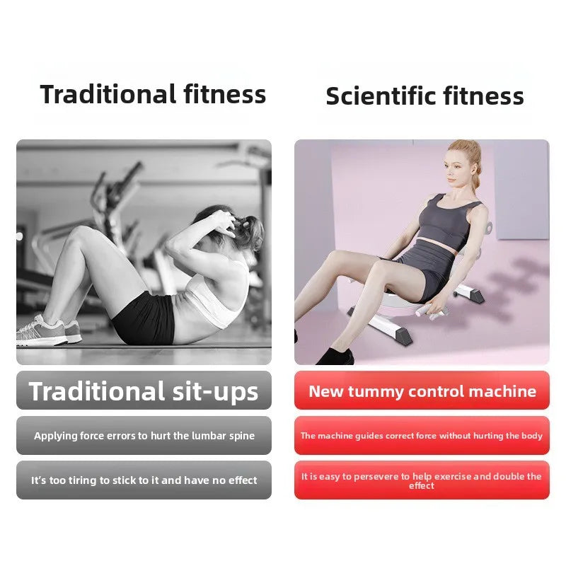 Youjian Sit Up Assist Board Home Gym Equipment for Abdominal Workout Lazy Fitness Machine Indoor Training Core Strengthener