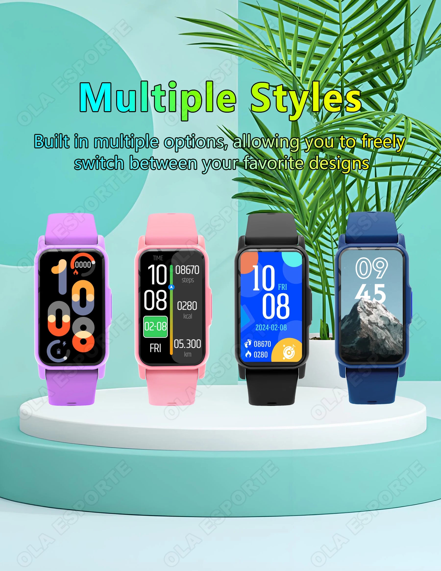 Fitness Tracker Smart Band