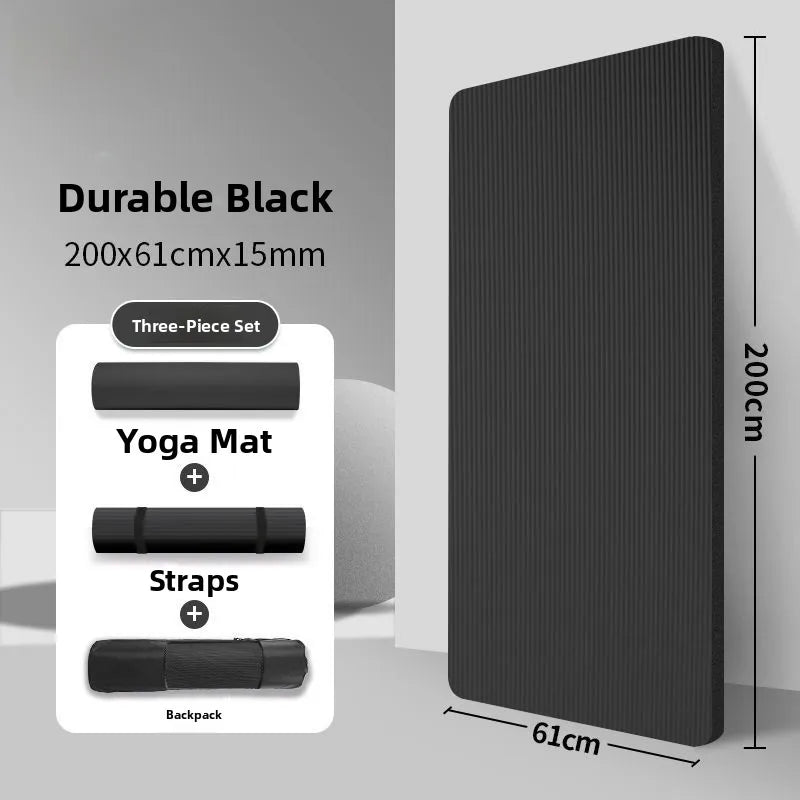 Men's Thickened 20mm Yoga Mat Non-Slip