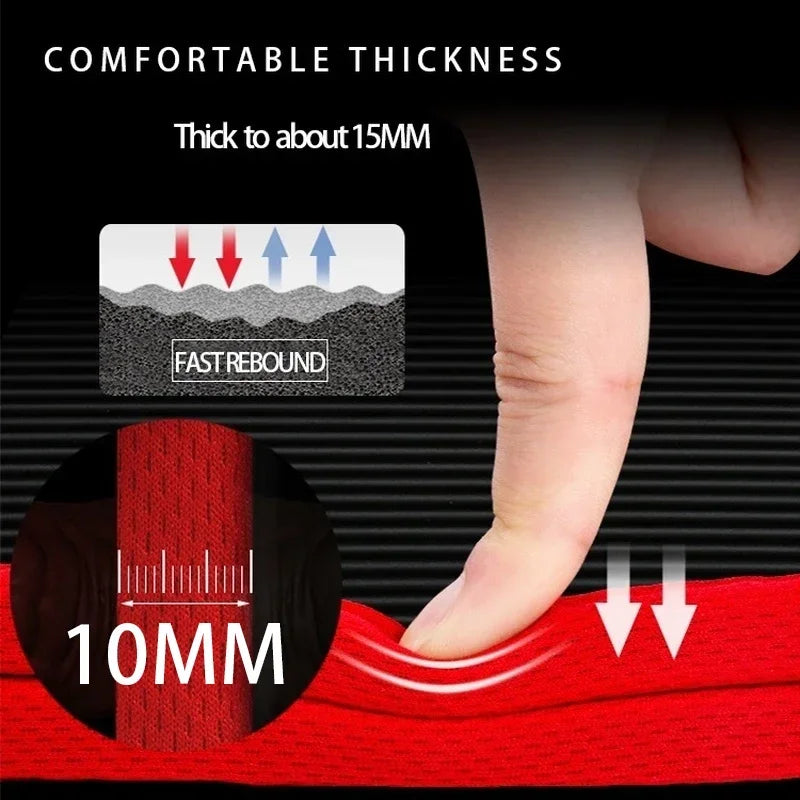 10MM Extra Thick 183cmX61cm Yoga Mats Non-slip