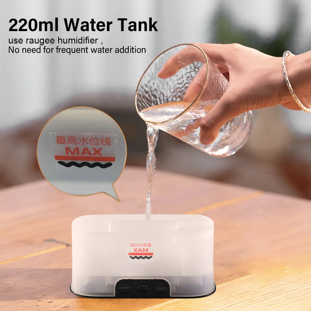 Aroma Humidifier Flame Essential Oils