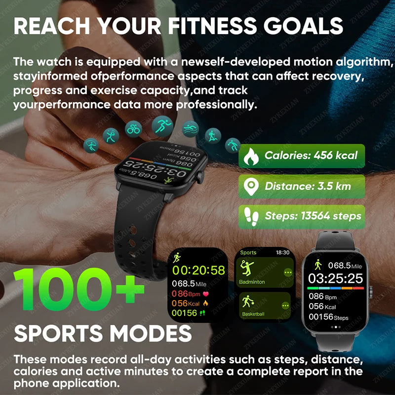Smartwatches Men Women HD
