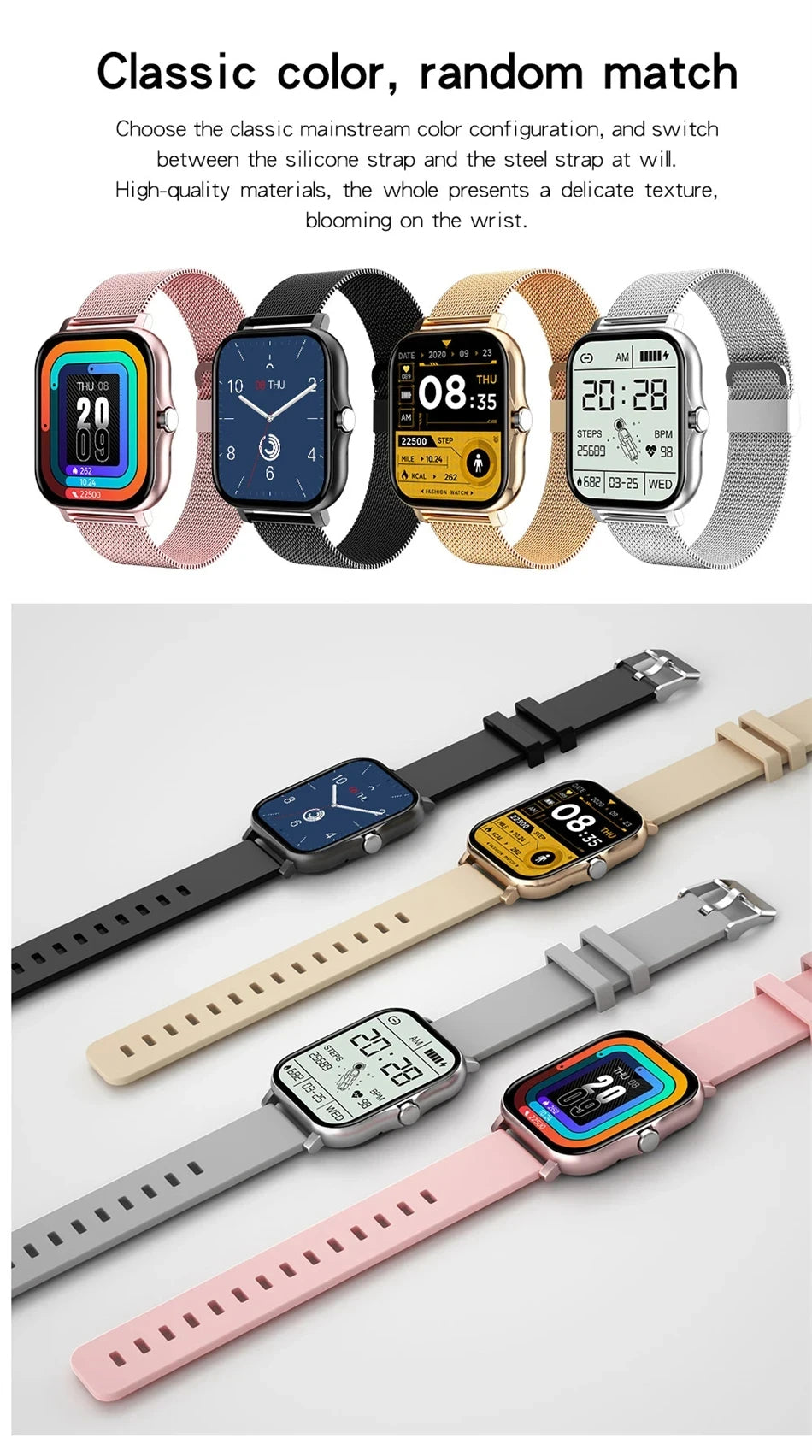 Smart Watch For Android IOS Watches