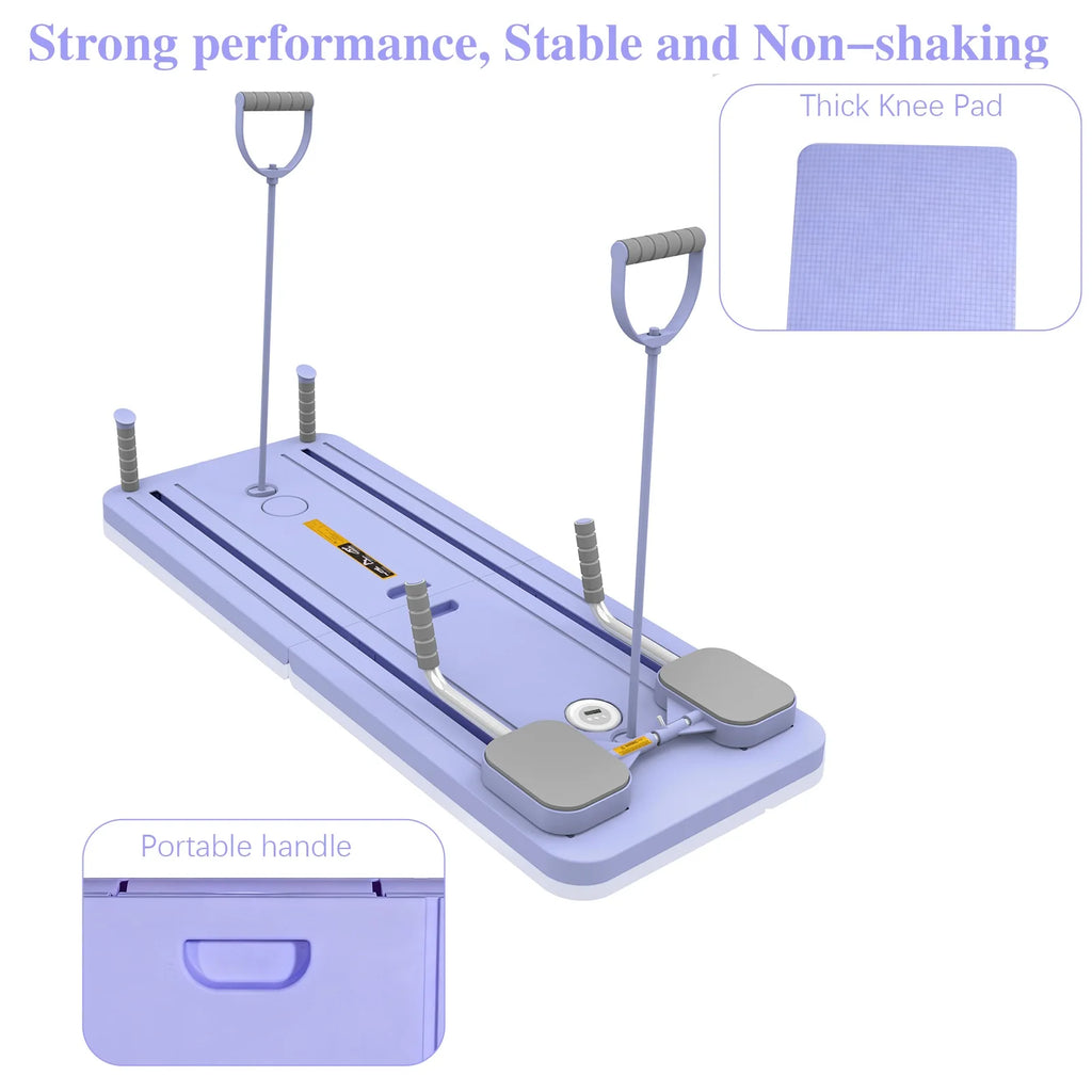 Multifunctional Home Fitness Folding Abdominal Board for Pilates Push Up