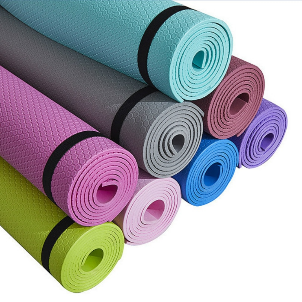Yoga Mat Anti-skid Sports Fitness Mat 3MM-6MM Thick