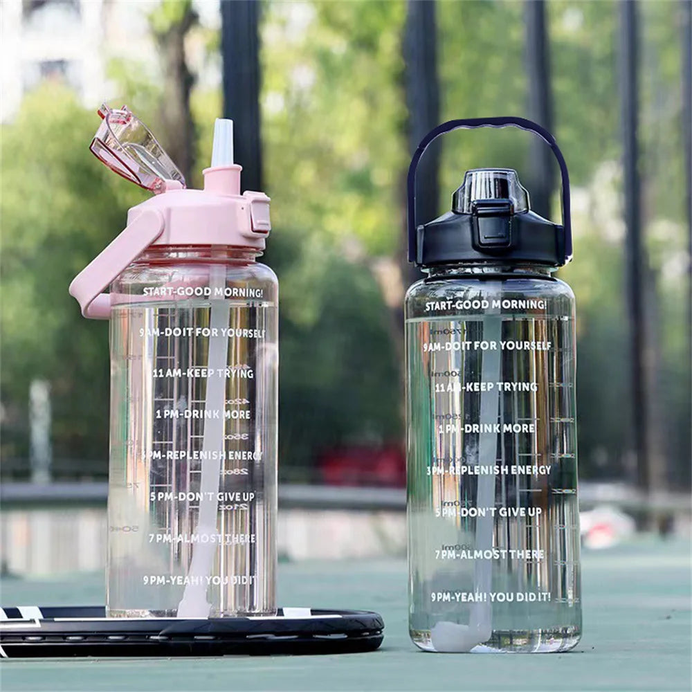 Water Bottle with Time Marker