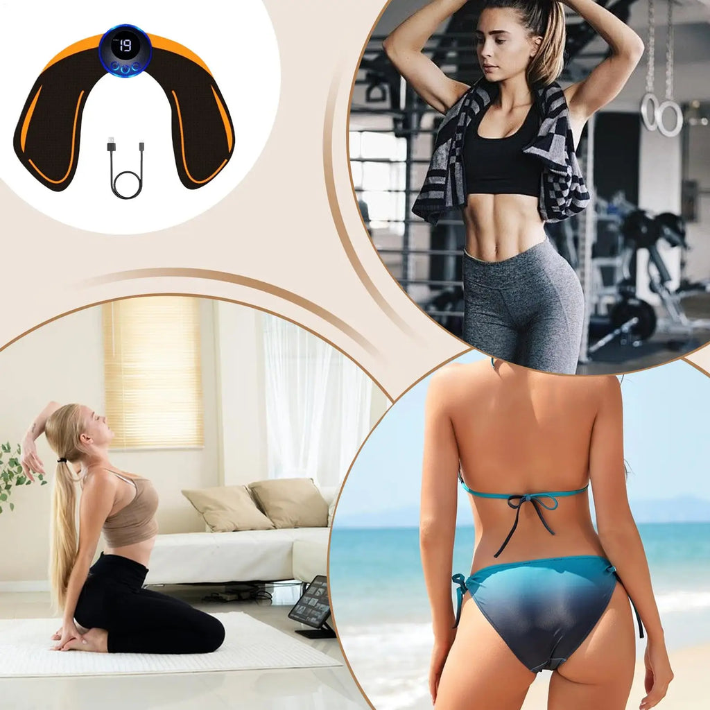 Flexible Fitness Equipment Hips Massager Device