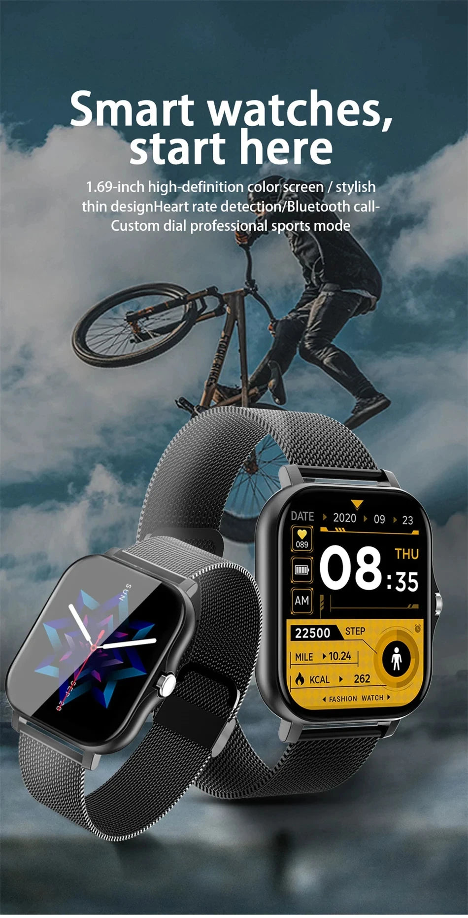 Smart Watch For Android IOS Watches