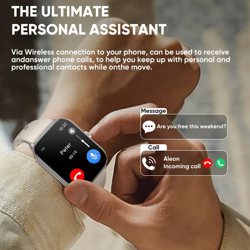 Smartwatches Men Women HD