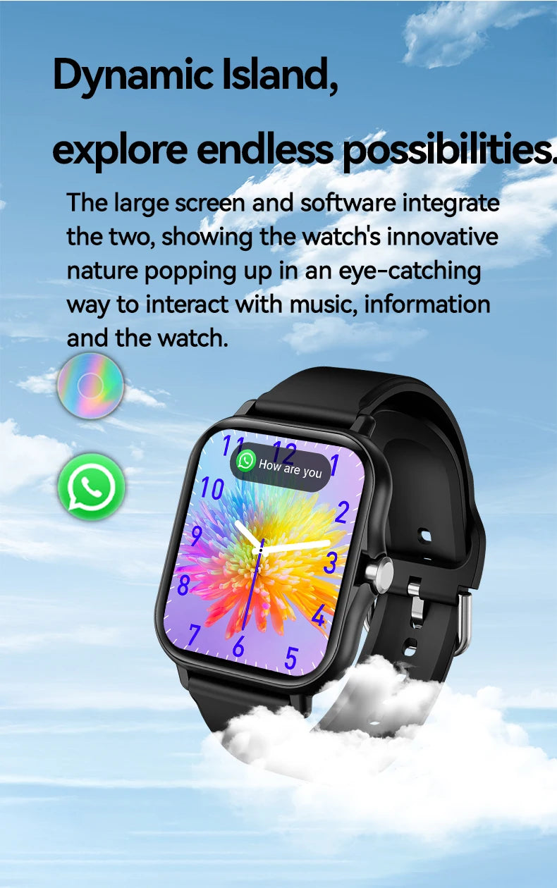 LAXASFIT 2025 New Smart Watch for Men Women