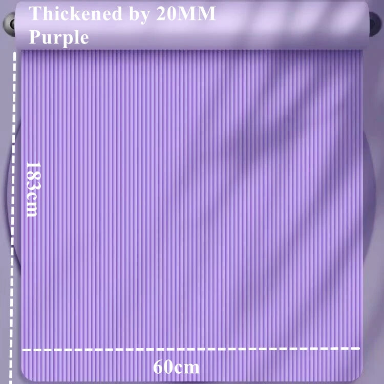 20MM 183×60cmThick Yoga Mats Anti-slip