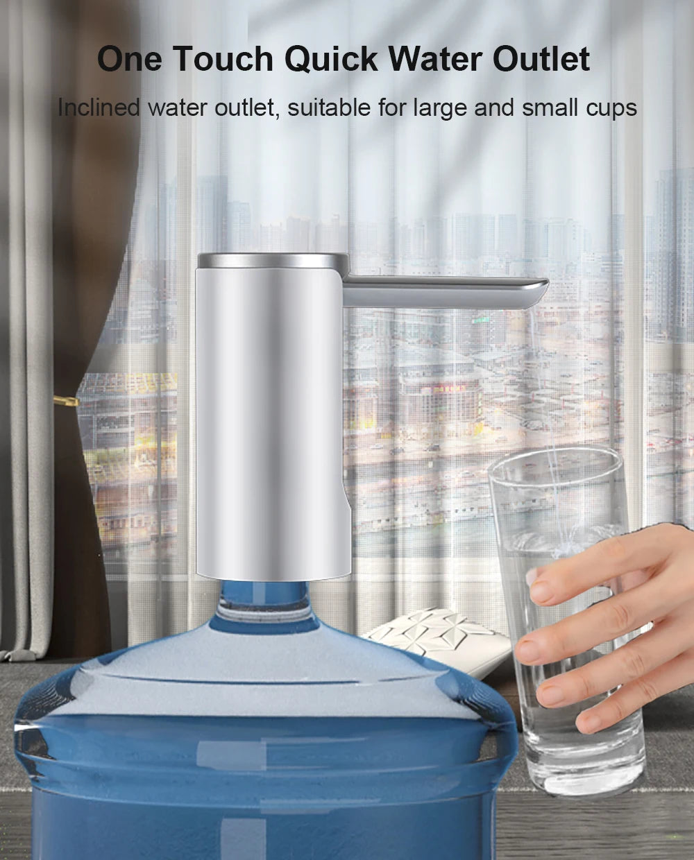 Electric WaterBottle Pump