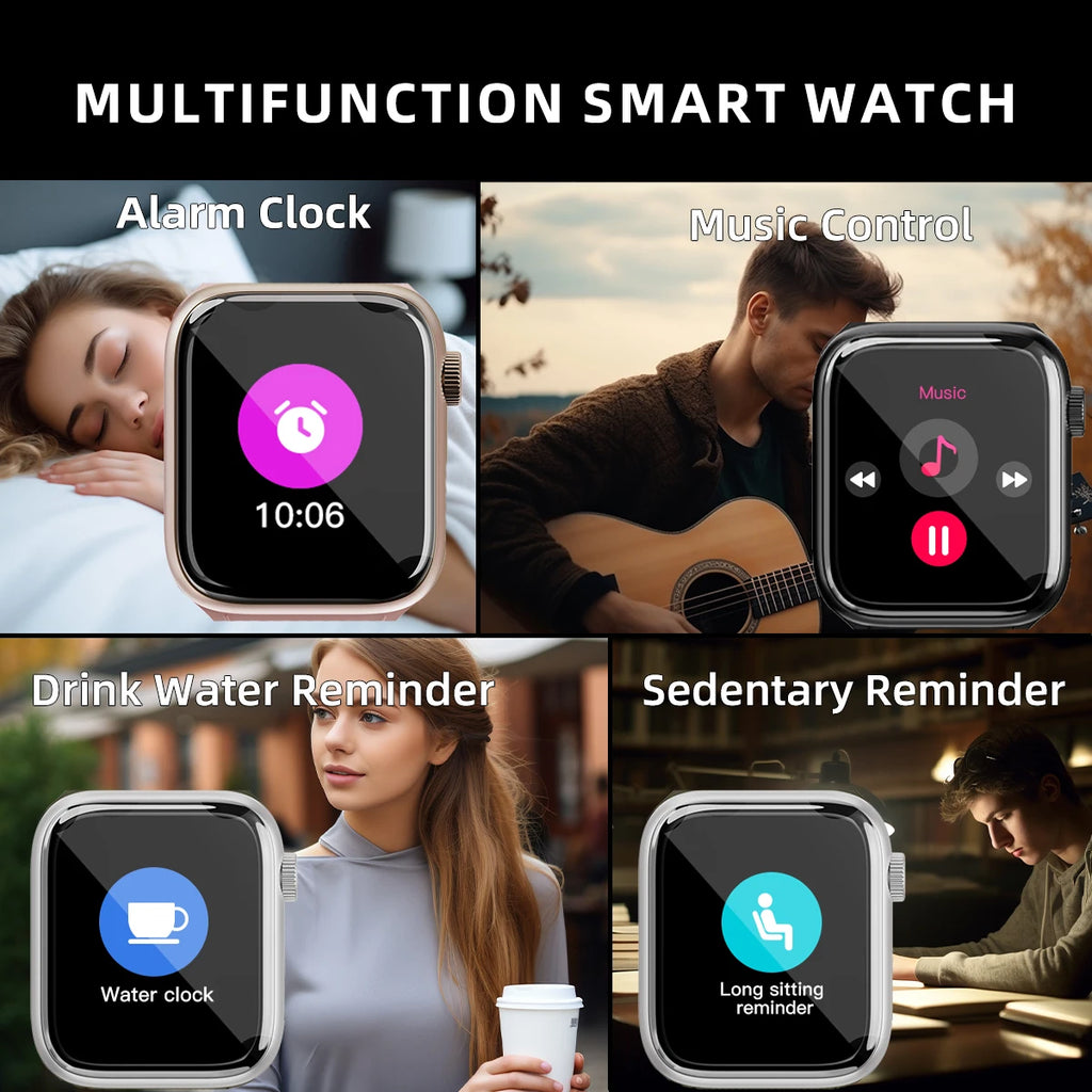 Smart Watch  Men & Women 1.83in Full Touch Screen Watch