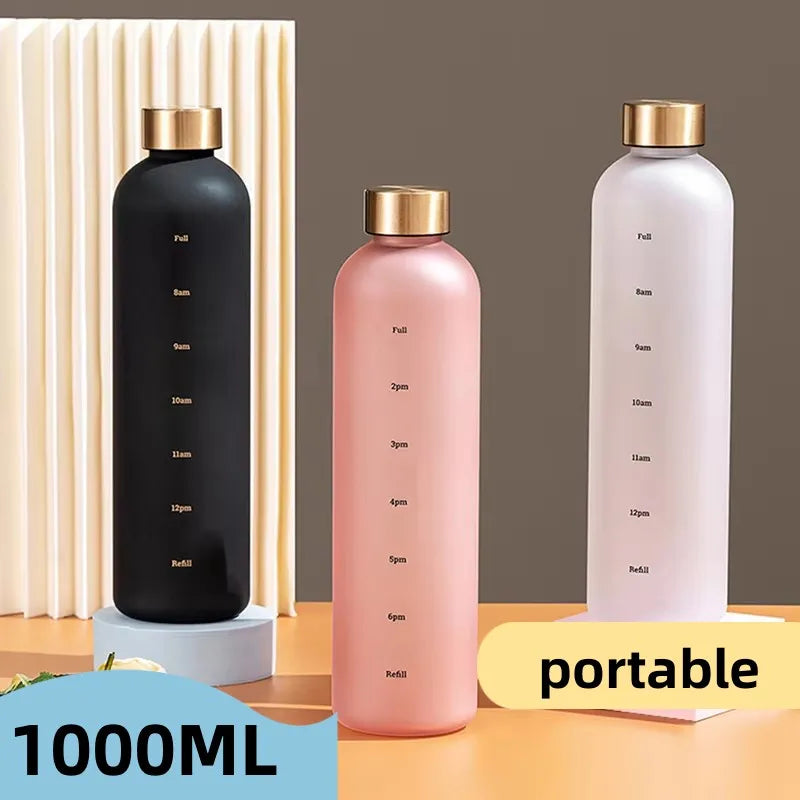 Water Bottle With Time Marker