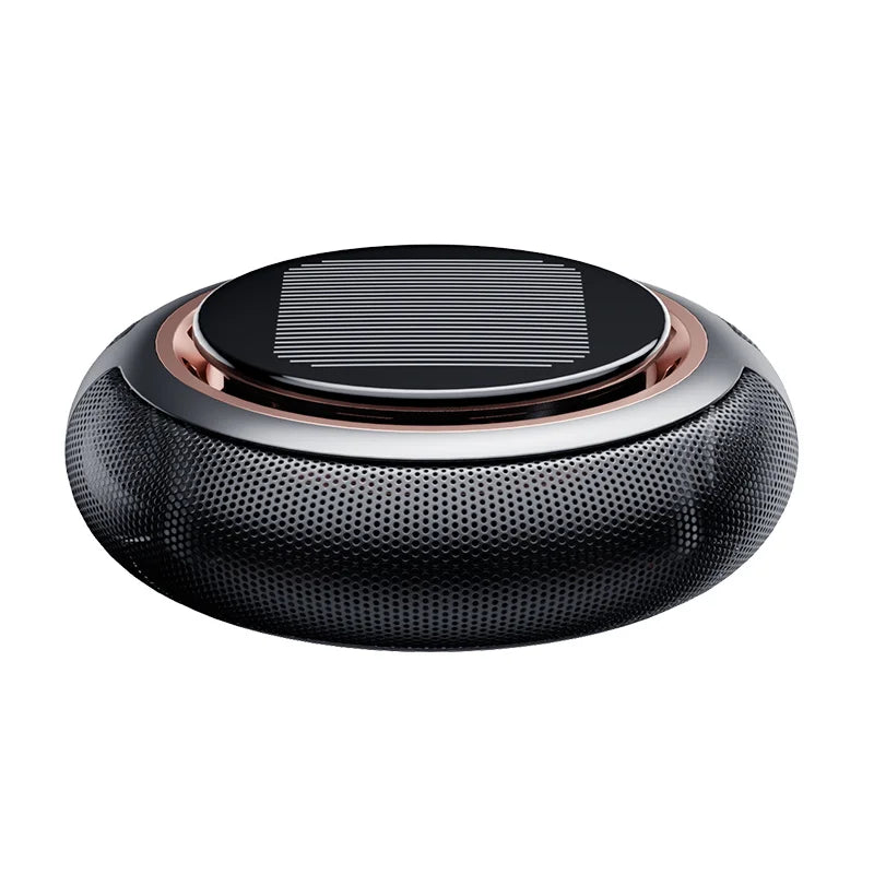 New Solar Energy Rotating Aromatherapy Car Air Freshener