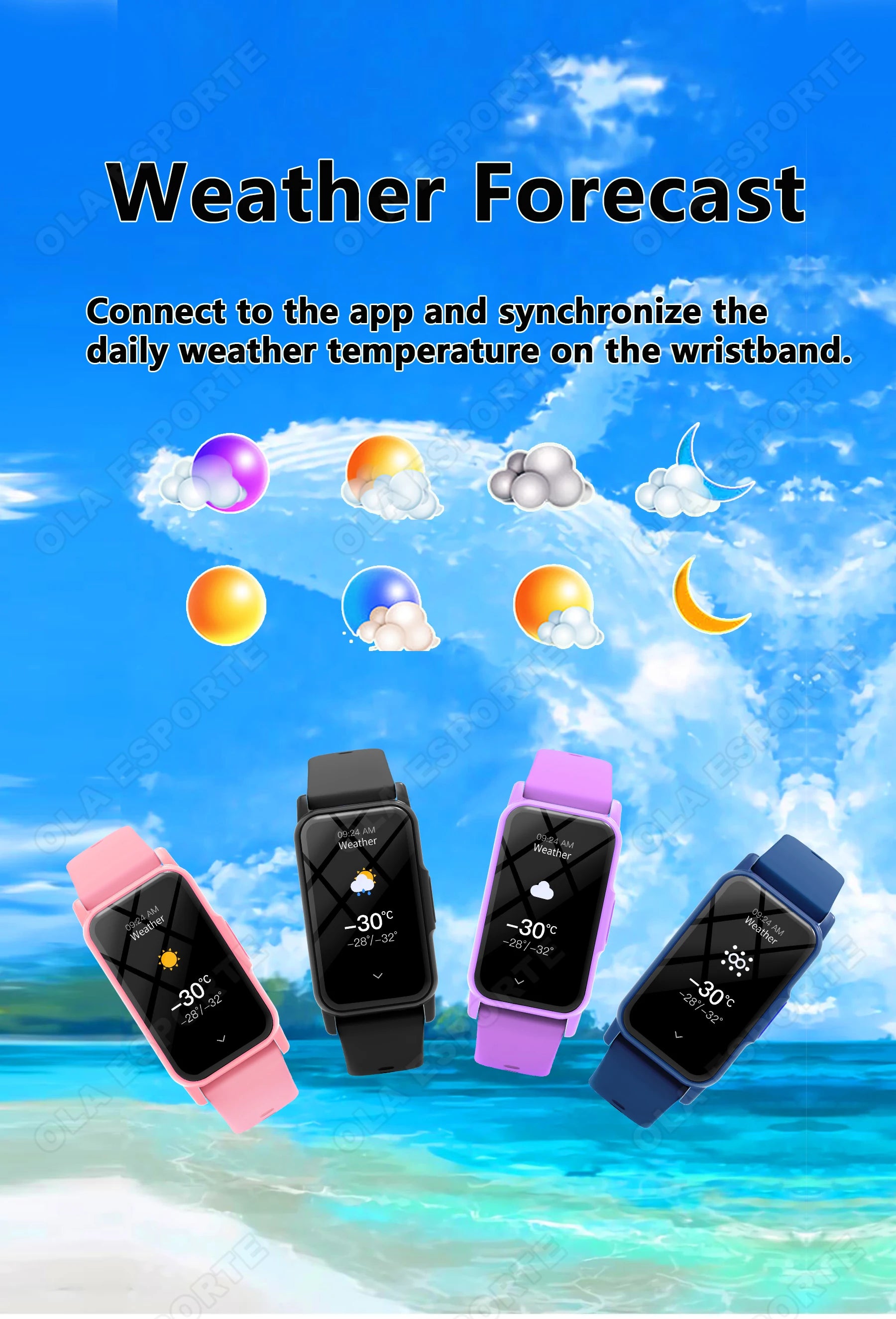 Fitness Tracker Smart Band