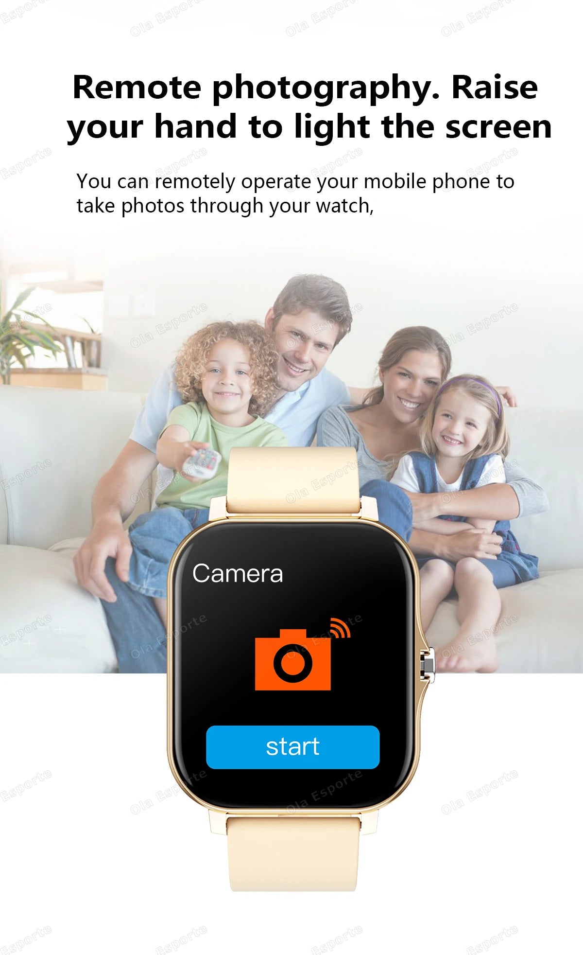 New Smart Watch 2.01 Display