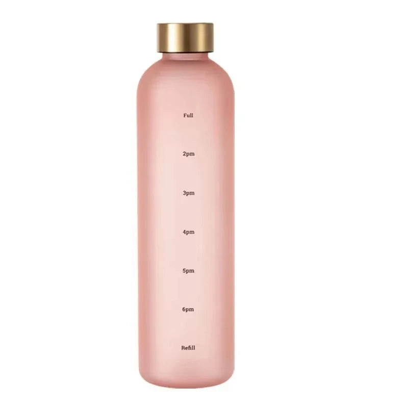 Water Bottle With Time Marker