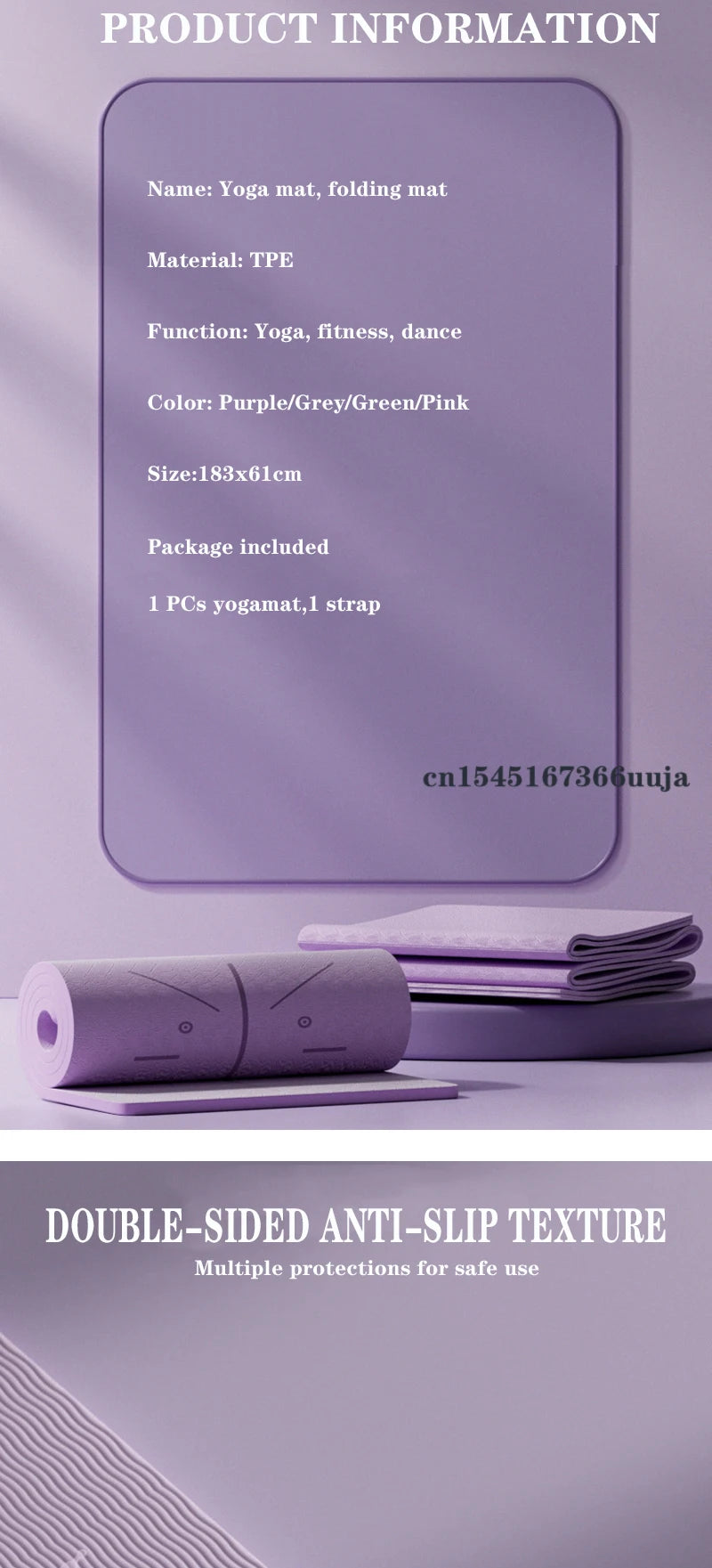 Yoga Mat Non Slip