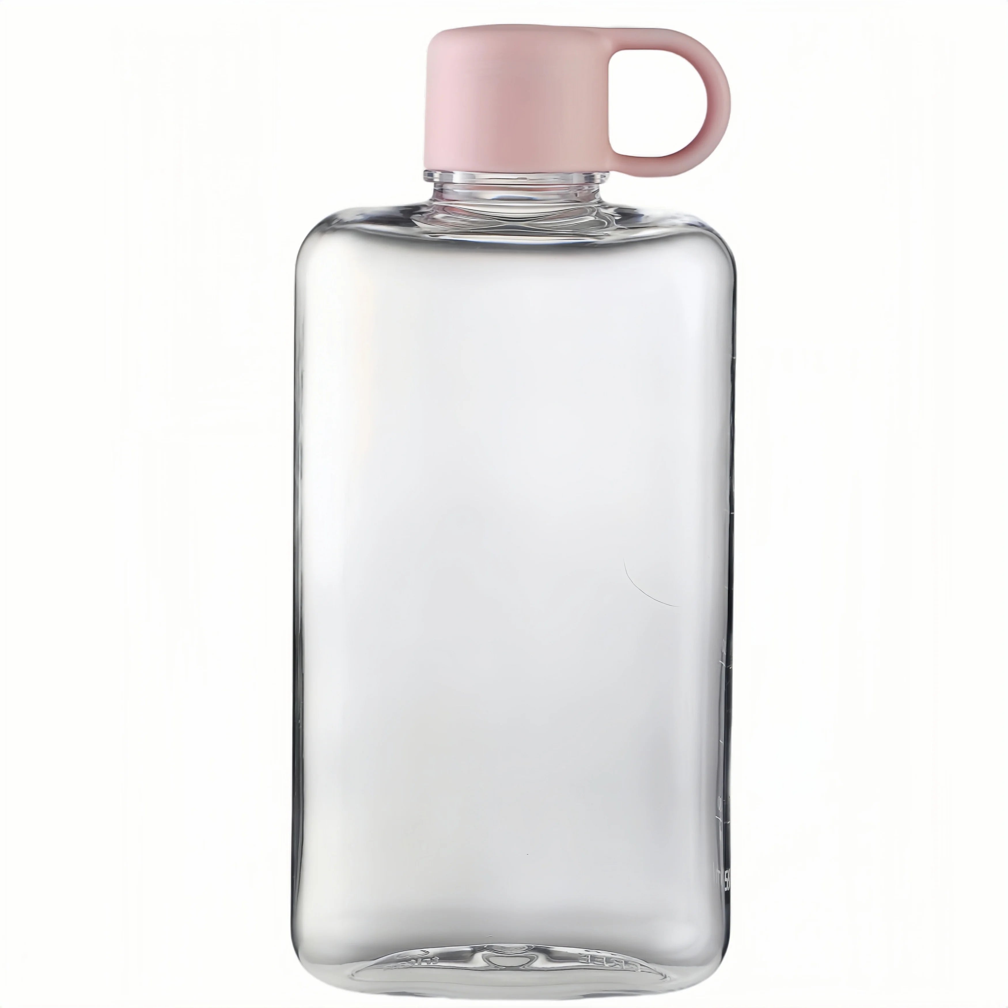 Water Botlte Flat Bpa Free Sport Clear Plastic