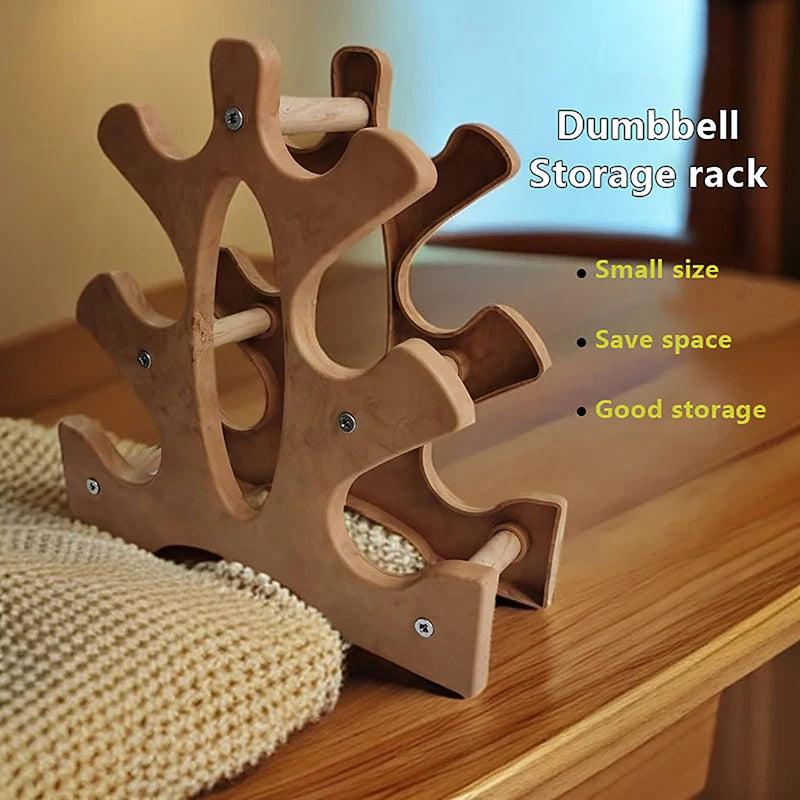 6 Slots Dumbbell Rack Home Sport Fitness Equipment