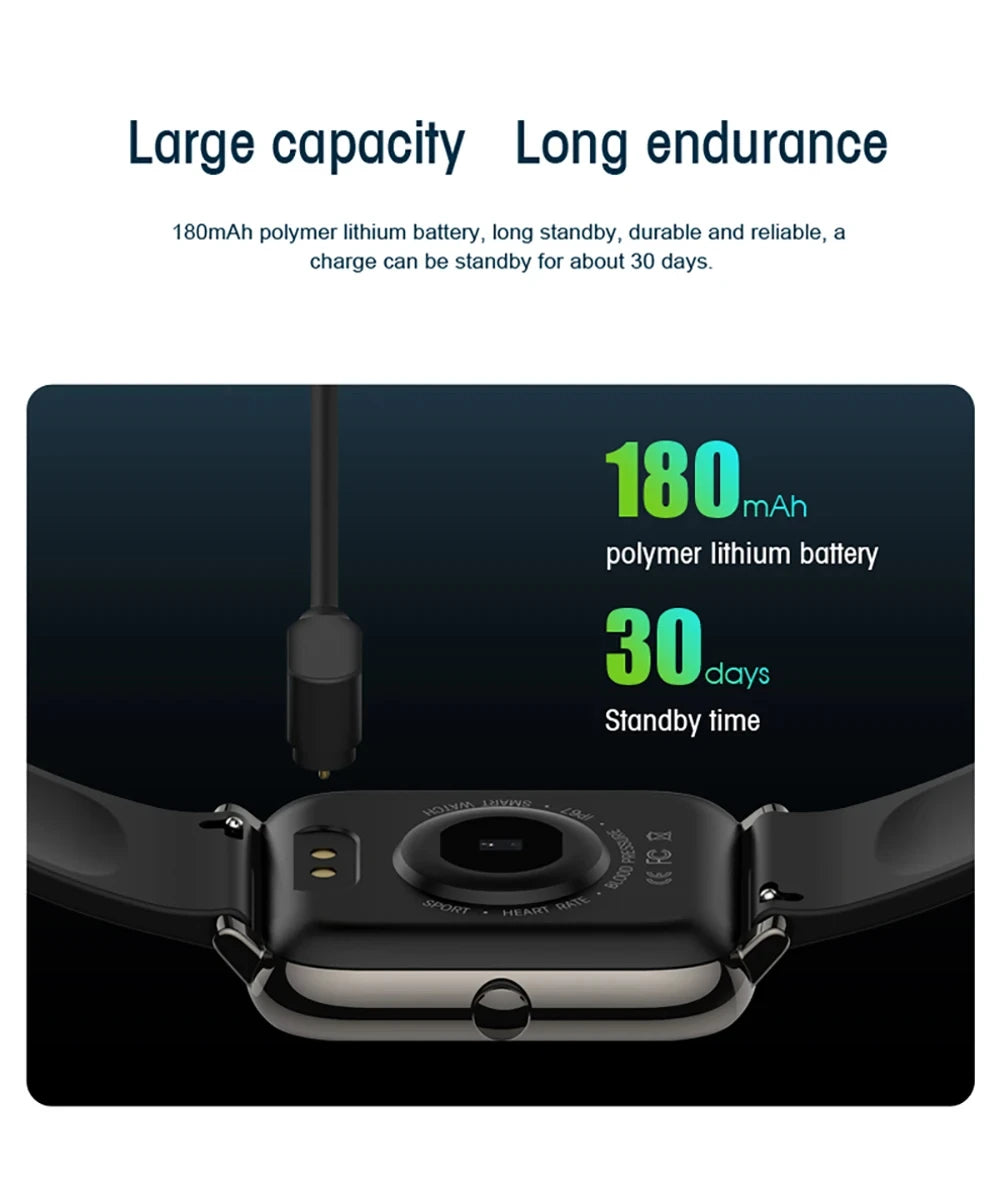 Smart Watches Men Women Sports Clock