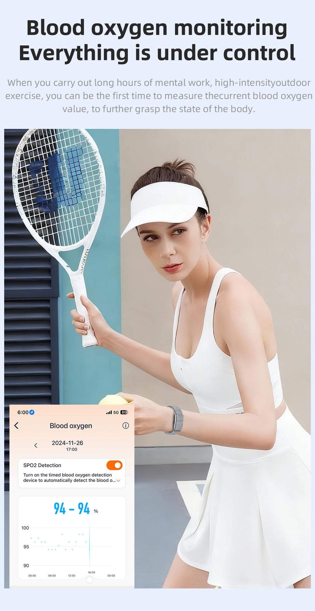 Fitness Tracker Smart Bracelet