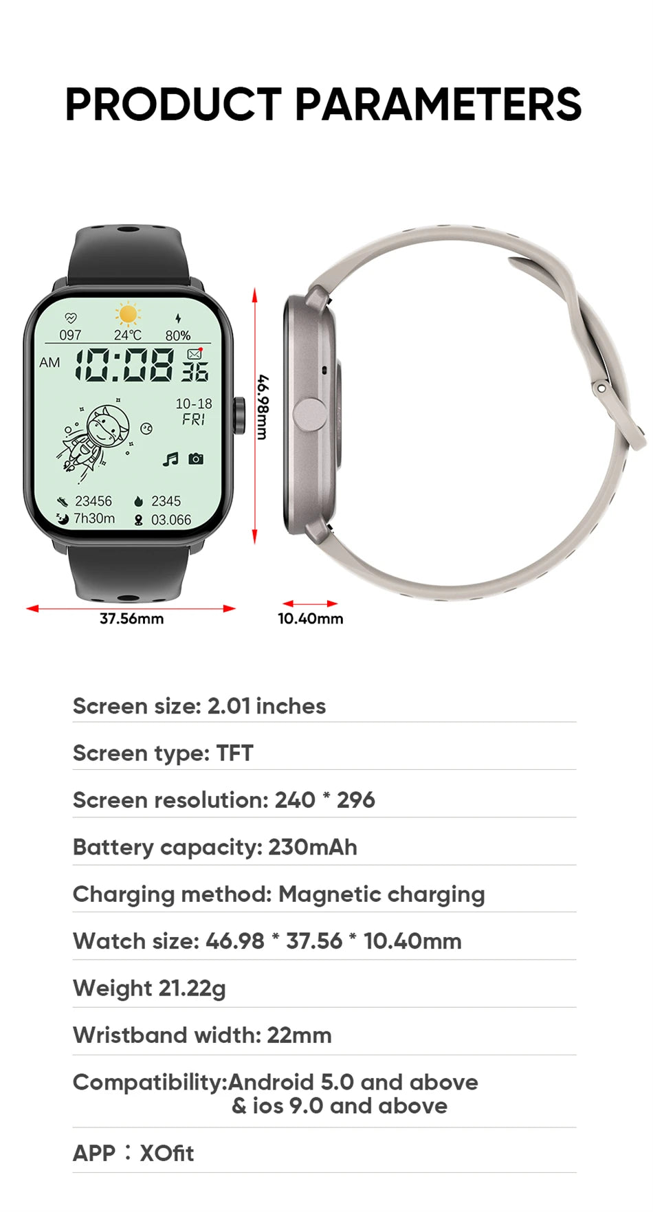 Smartwatches Men Women HD
