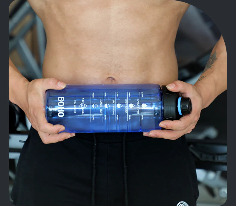 2 Liter Water Bottle With Straw
