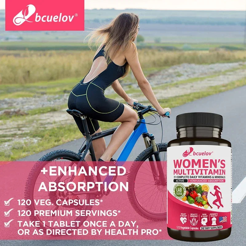 Women's Multivitamin   Magnesium Biotin Calcium Zinc