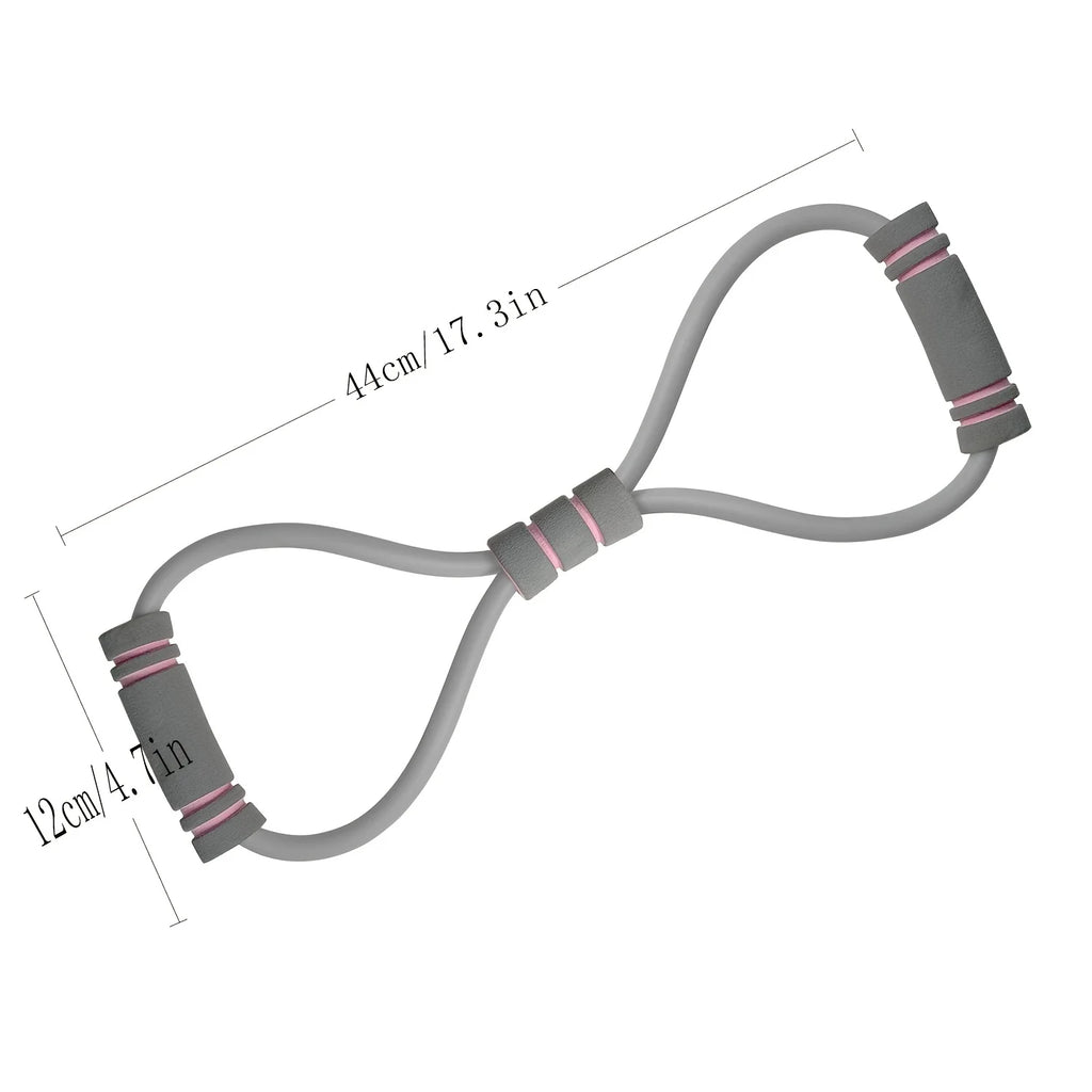 1pcs New 8-Shaped Tensioner for Fitness, Slimming and Whole Body Exercise for Women's Home Fitness Equipment