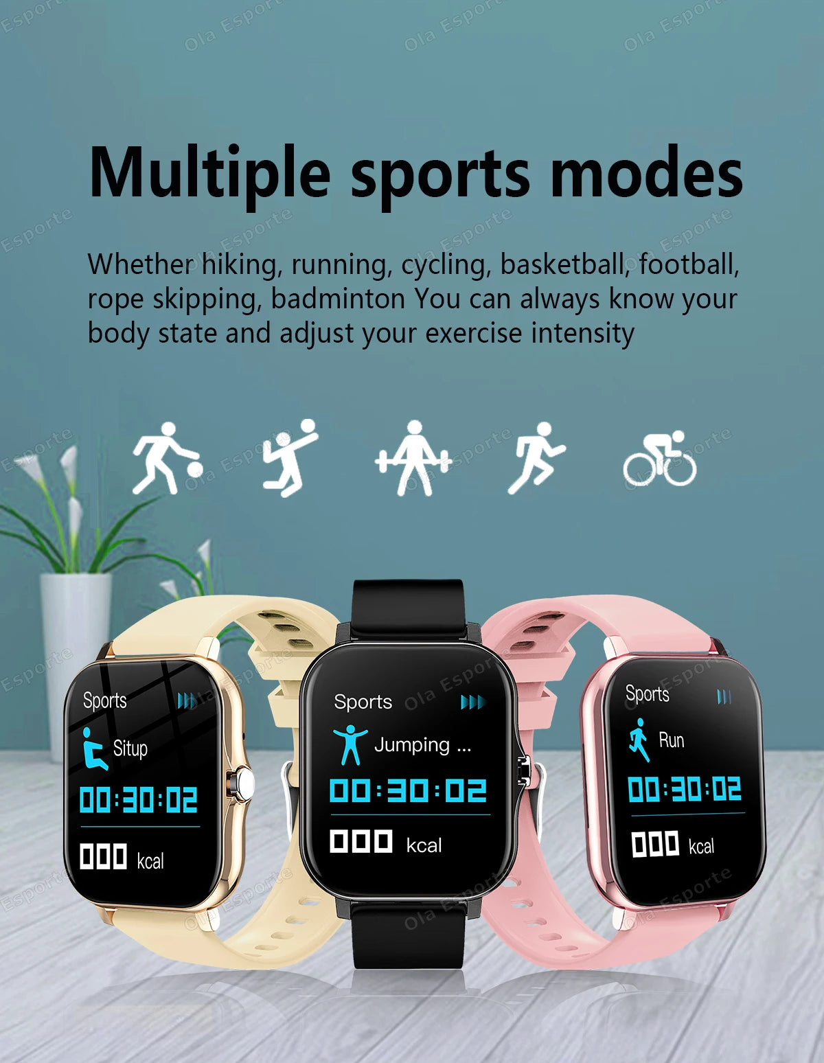 New Smart Watch 2.01 Display
