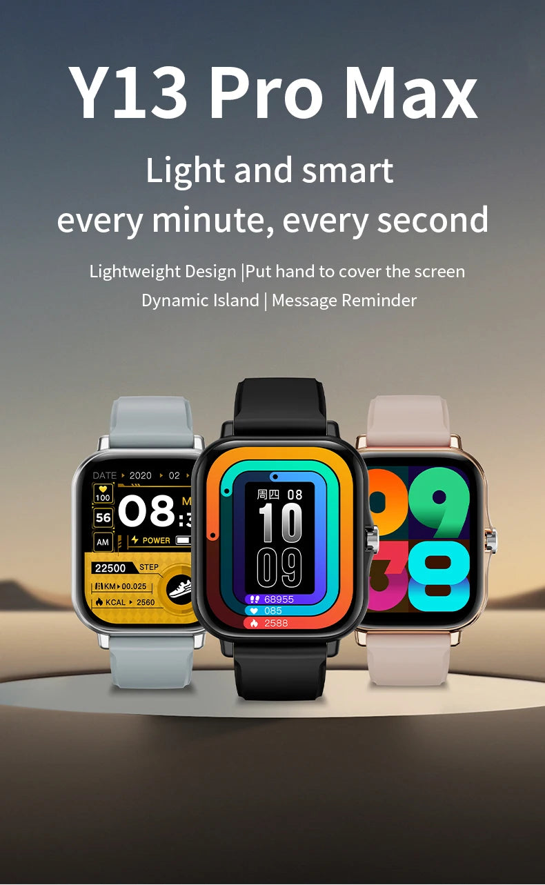 LAXASFIT 2025 New Smart Watch for Men Women