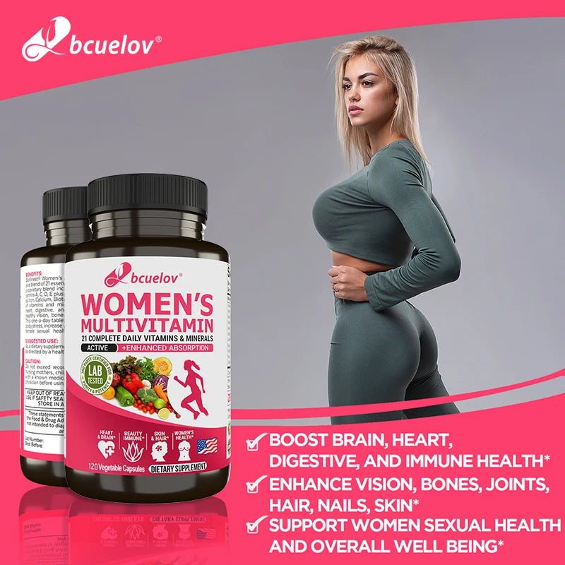 Women's Multivitamin   Magnesium Biotin Calcium Zinc