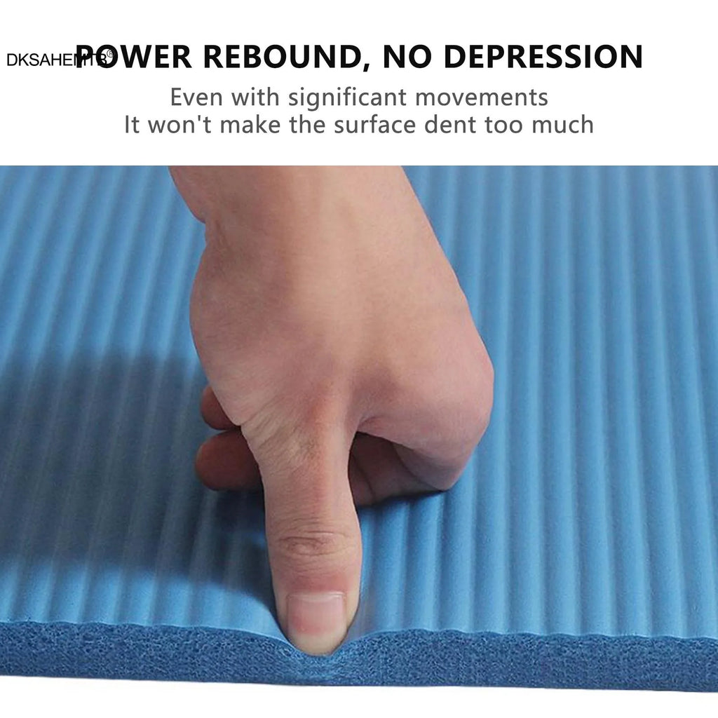 60x25cm Yoga Mat 15mm Home Fitness Mat