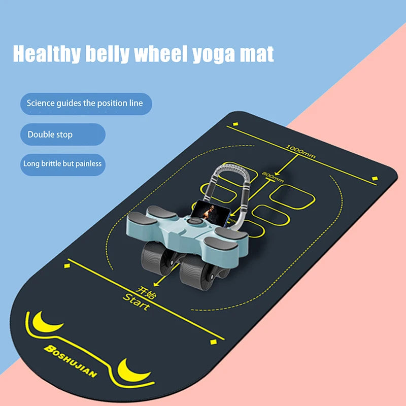 Yoga Mat for Men & Women, Non-Slip & Shock Absorbing