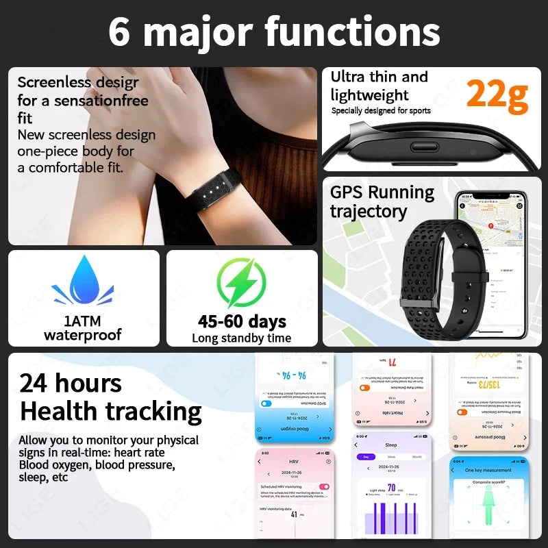 Smart Watch Men Women Fitness