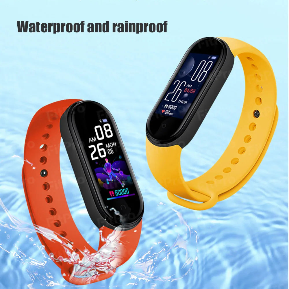 Mens Woman M5 Fitness Sport Wrist Pedometer